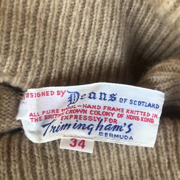 Vintage 1970’s 100% Wool Turtleneck - Picture 5 of 5